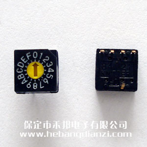 編碼開關(guān)0-F 直插