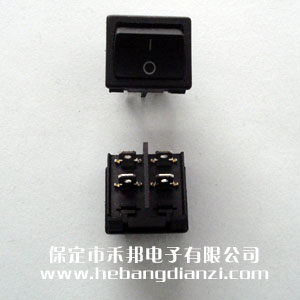 KCD5-201船型開關 黑色