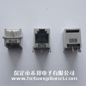 RJ11座 2P臥式(6P2C)