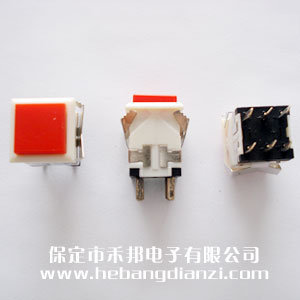 方形開關WPT-24 紅