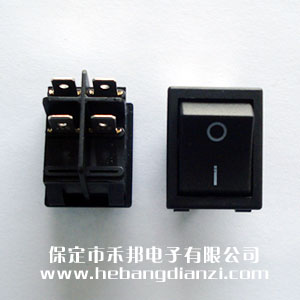 優(yōu)質(zhì)KCD2-201船型開關(guān) 黑色