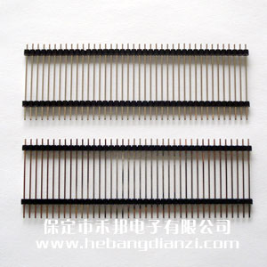 雙塑2.54單排針 長35mm