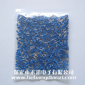 VE管型端子 E0508 內(nèi)孔徑1.0 藍色