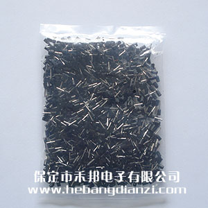 VE管型端子 E0508 內(nèi)孔徑1.0 黑色