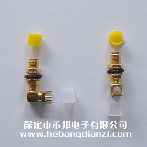 SMA加長彎座 正腳 全長24mm