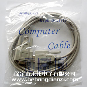 DB9針-DB9孔 直連線 3米