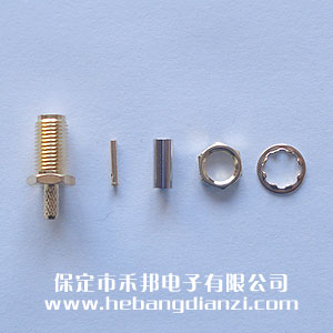 SMA內(nèi)孔外螺紋 焊線式