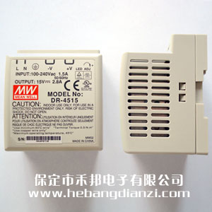 導軌式電源DR-4515 (15V-2.8A)