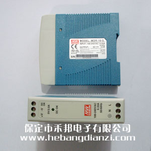 導軌式電源MDR-10-5 (5V-2A)