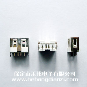 USB-A座立式 短體10mm