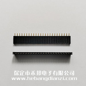 2.54單排座24P 鍍金0.8U 優(yōu)質(zhì)